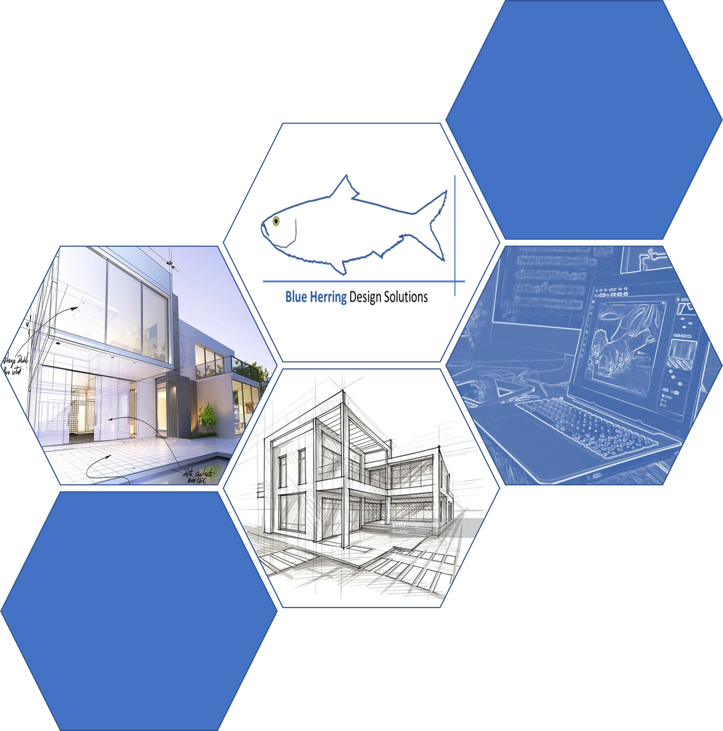 Blue Herring Design Solutions portfolio collage